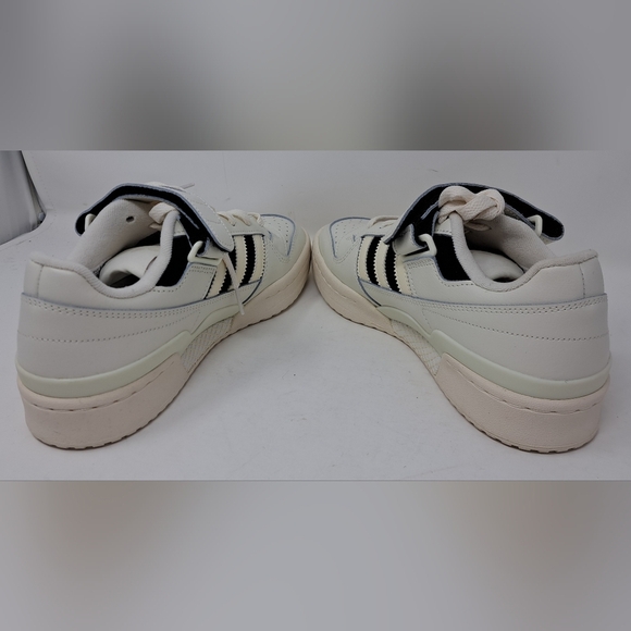New adidas Women's Forum Low Shoes Sneakers Shoes Casual Off White Black 8.5 US - Picture 9 of 14